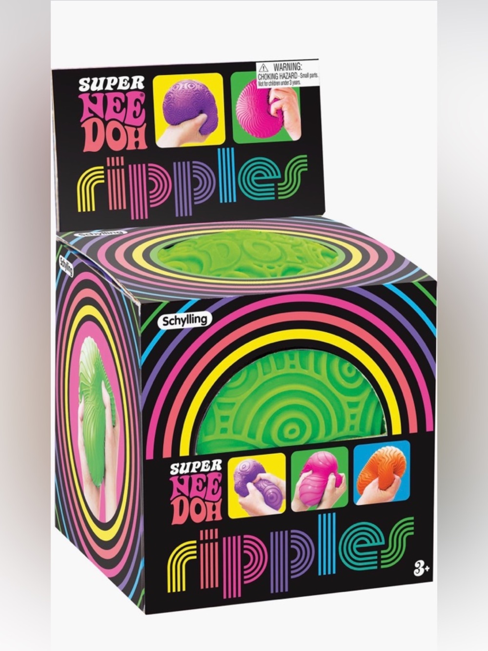 ๐ฅMega Super NeeDoh Ripples XL Purple Giant Sensory Squishy Fidget Ball - Picture 12 of 13